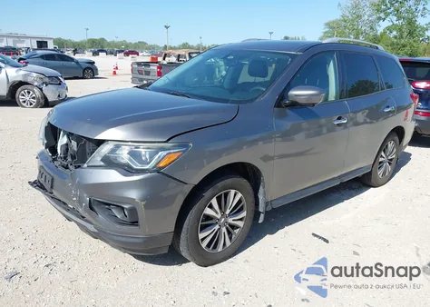 2017 Nissan Pathfinder Sl from USA, damaged, VIN 5N1DR2MM9HC673374